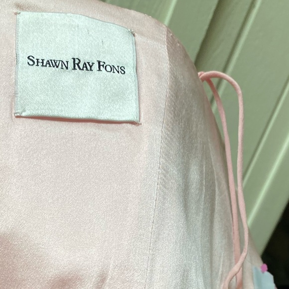 Pink Strapless Ruffle Dress - Picture 8 of 8